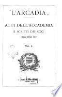 L'Arcadia atti dell'Accademia e scritti dei soci