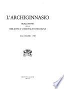 L'Archiginnasio