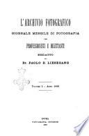 L'archivio fotografico giornale mensile di fotografia per professionisti e dilettanti