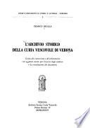 L'Archivio storico della curia vescovile di Verona