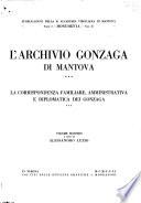 L'Archivo Gonzaga di Mantova
