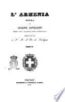 L'Armenia opera di Giuseppe Cappelletti