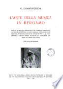 L'arte della musica in Bergamo