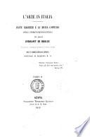 L'arte in Italia Dante Alighieri e la Divina Commedia del barone Drouilhet De Sigalas
