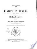 L'arte in Italia rivista mensile di belle arti