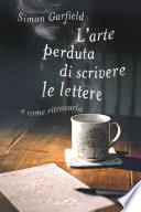 L'arte perduta di scrivere le lettere