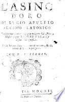 L'asino d'oro di Luci Apuleu Filosofo Platonico