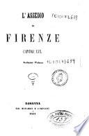 L'assedio di Firenze capitoli 30 [Francesco Domenico Guerrazzi]