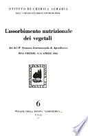 L'assorbimento nutrizionale dei vegetale