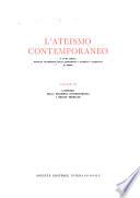 L'ateismo contemporaneo: L'ateismo nella filosofia contemporanea: I grandi problemi