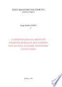 L'attività degli addetti militari italiani all'estero fra le due guerre mondiali (1919-1939)