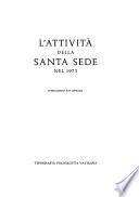 L'Attività della Santa Sede