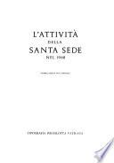 L'Attività della Santa Sede