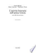 L'attività letteraria nell'antica Grecia