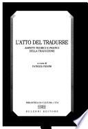 L'atto del tradurre