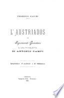 L'Austriados di Sigismondo Guindani e una favoletta di Antonio Campi