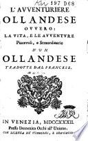 L'avventuriere ollandese, ovvers