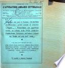 L'avvisatore librario settimanale bollettino bibliografico