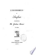 L'Economico di Senofonte tradotto da Girolamo Fiorenzi di Osimo