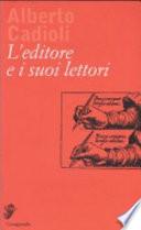 L'editore e i suoi lettori