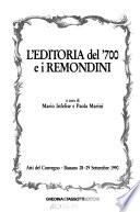 L'Editoria del '700 e i Remondini