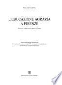 L'educazione agraria a Firenze