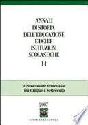 L'educazione femminile tra Cinque e Settecento