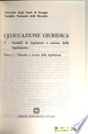 L'Educazione giuridica