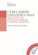 L'educazione linguistica oggi