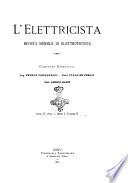 L'elettricista rivista mensile di elettrotecnica
