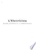 L'elettricista rivista mensile di elettrotecnica