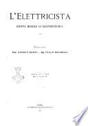 L'elettricista rivista mensile di elettrotecnica