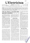 L'elettricista rivista mensile di elettrotecnica