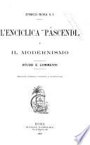 L'enciclica Pascendi e il modernismo