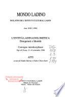 L'entità ladina dolomitica