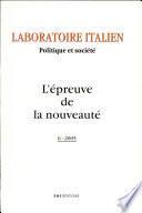 L'épreuve de la nouveauté