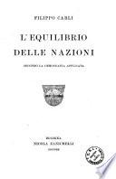 L'equilibrio delle nazioni secondo la demografia applicata