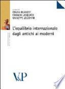 L'equilibrio internazionale dagli antichi ai moderni