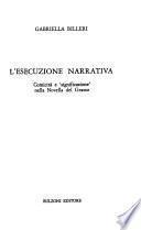 L'esecuzione narrativa, comicità e significazione nella Novella del Grasso
