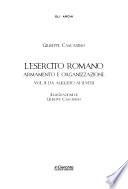 L'esercito romano: Da Augusto ai Severi
