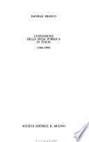 L'espansione della spesa pubblica in Italia (1960-1990)