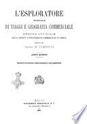 L'esploratore giornale di viaggi e di geografia commerciale
