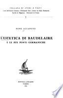 L'estetica di Baudelaire e le sue fonti germaniche
