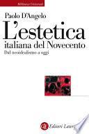 L'estetica italiana del Novecento