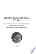 L'estimo del sale di Parma del 1415
