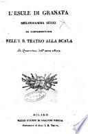 L'esule di Granata