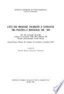 L'età dei processi