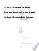 L'Etat et l'économie en Suisse
