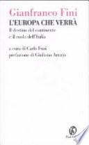 L'Europa che verrà