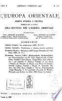 L'Europa orientale